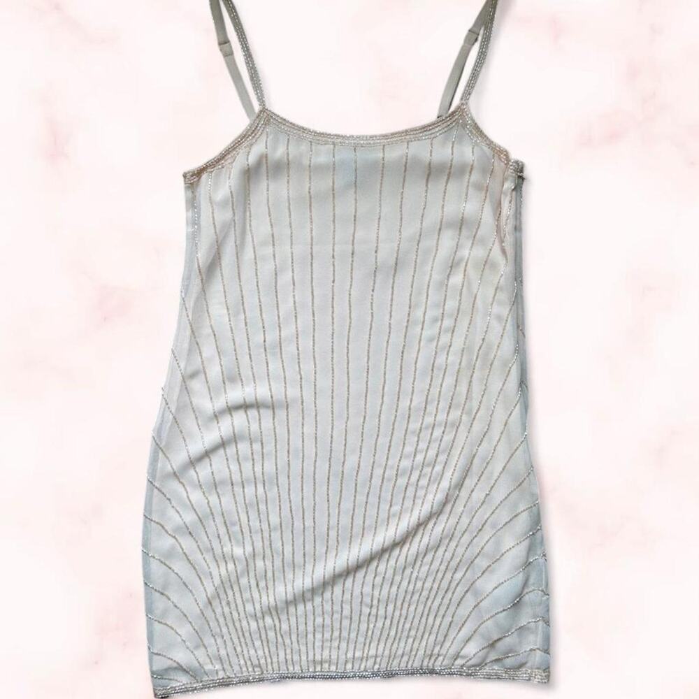 Forever 21 pink beaded bodycon